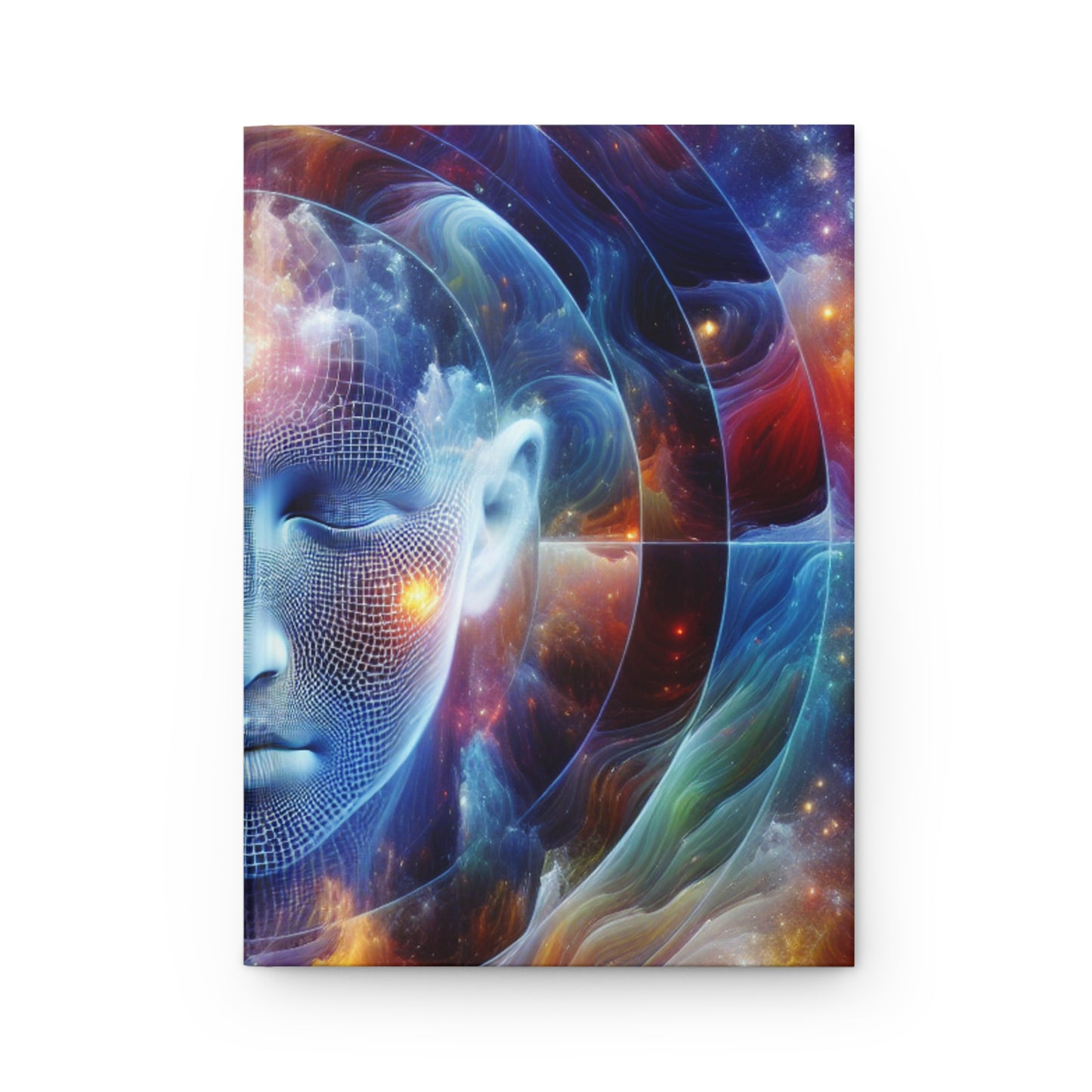 The Cosmic Mind of Man Hardcover Journal - Matte