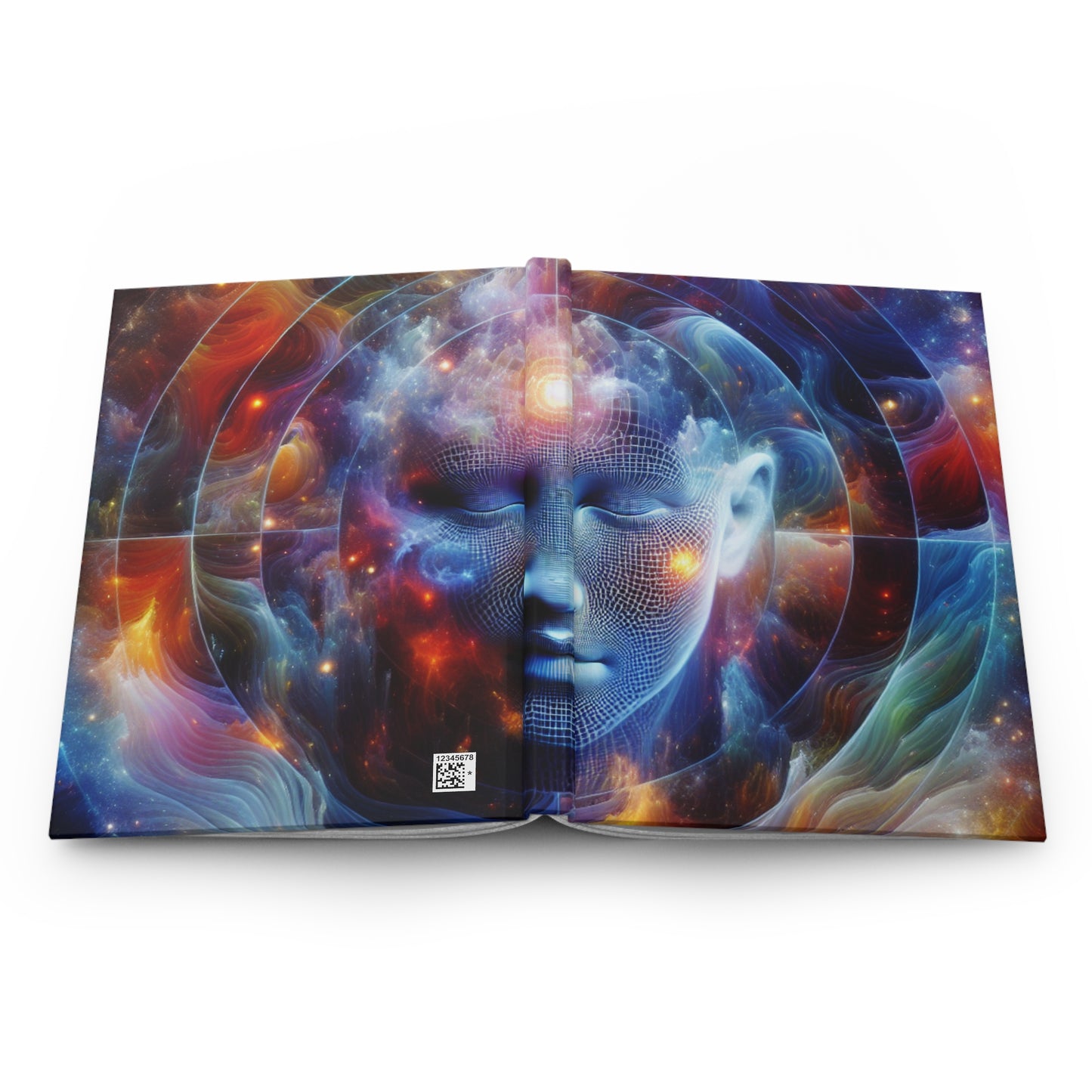 The Cosmic Mind of Man Hardcover Journal - Matte