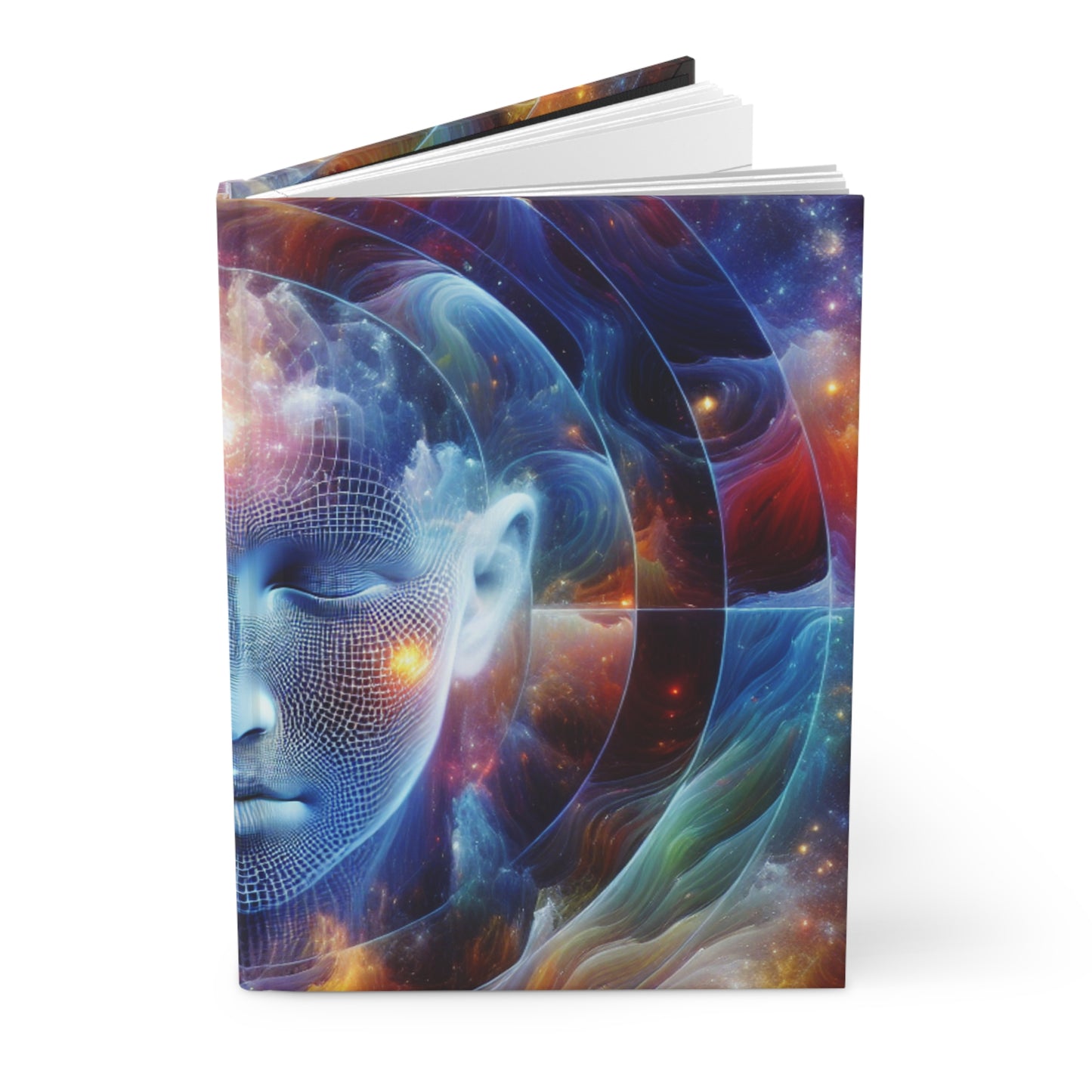 The Cosmic Mind of Man Hardcover Journal - Matte