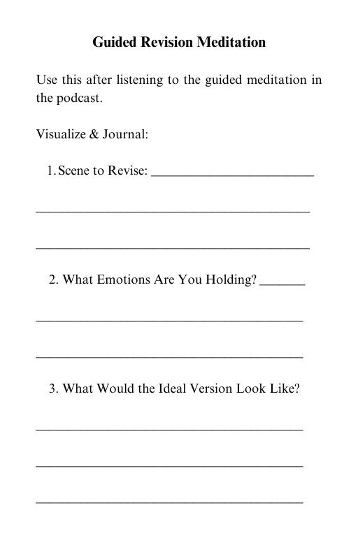The Pruning Shears of Revision Workbook