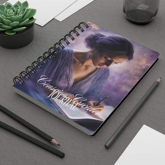 Spiral Bound Journal for Creative Souls - The Conscious Creator - Divine Feminine Edition