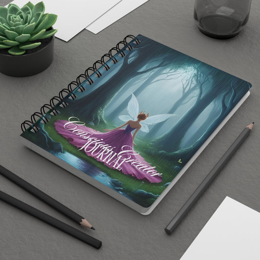 Spiral Bound Journal for Creative Souls - Fairy Forest - Divine Feminine Edition