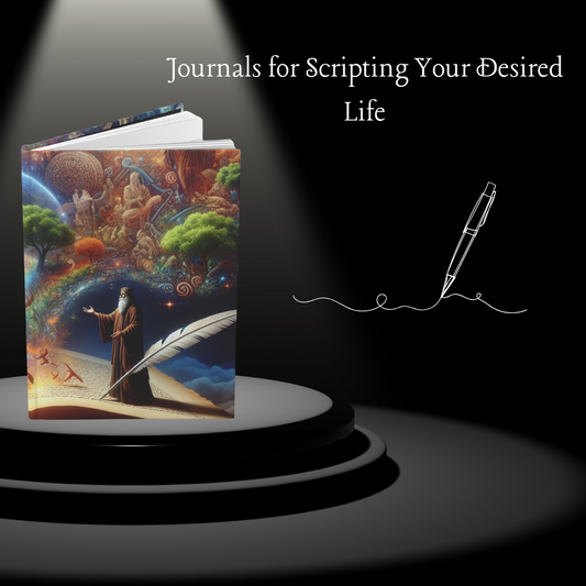 Imagination Creates Reality Hardcover Journal - Matte