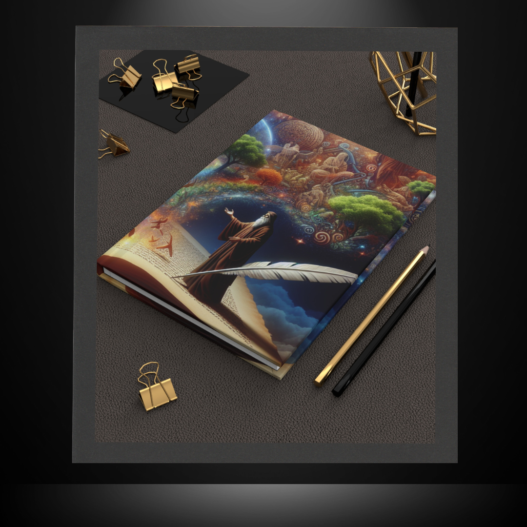 Imagination Creates Reality Hardcover Journal - Matte