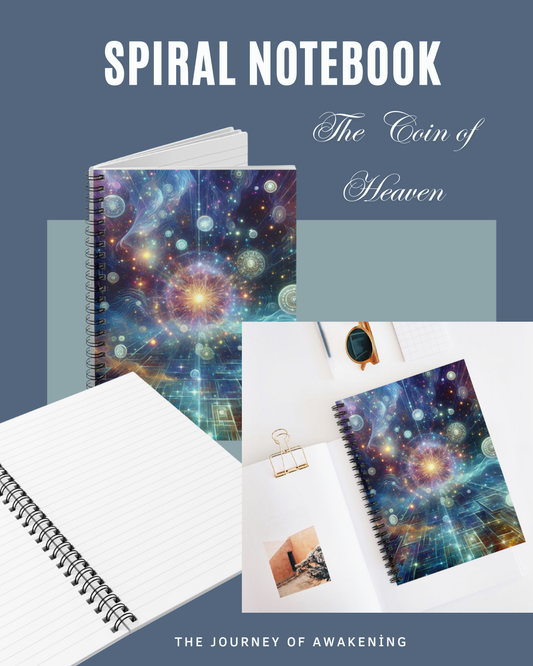 The Coin of Heaven Spiral Notebook - Ruled Line