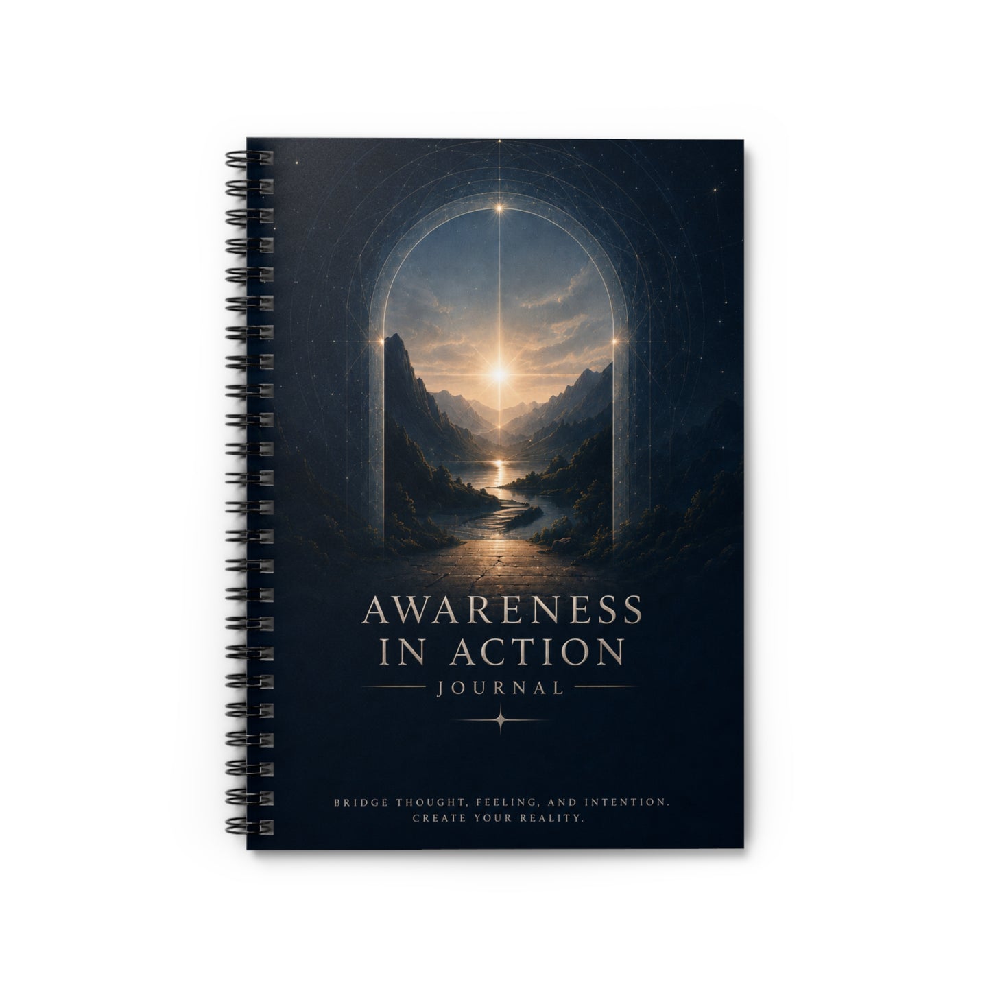 Awareness in Action Spiral Notebook Journal