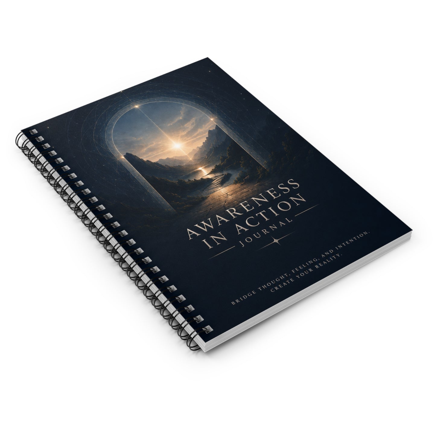 Awareness in Action Spiral Notebook Journal