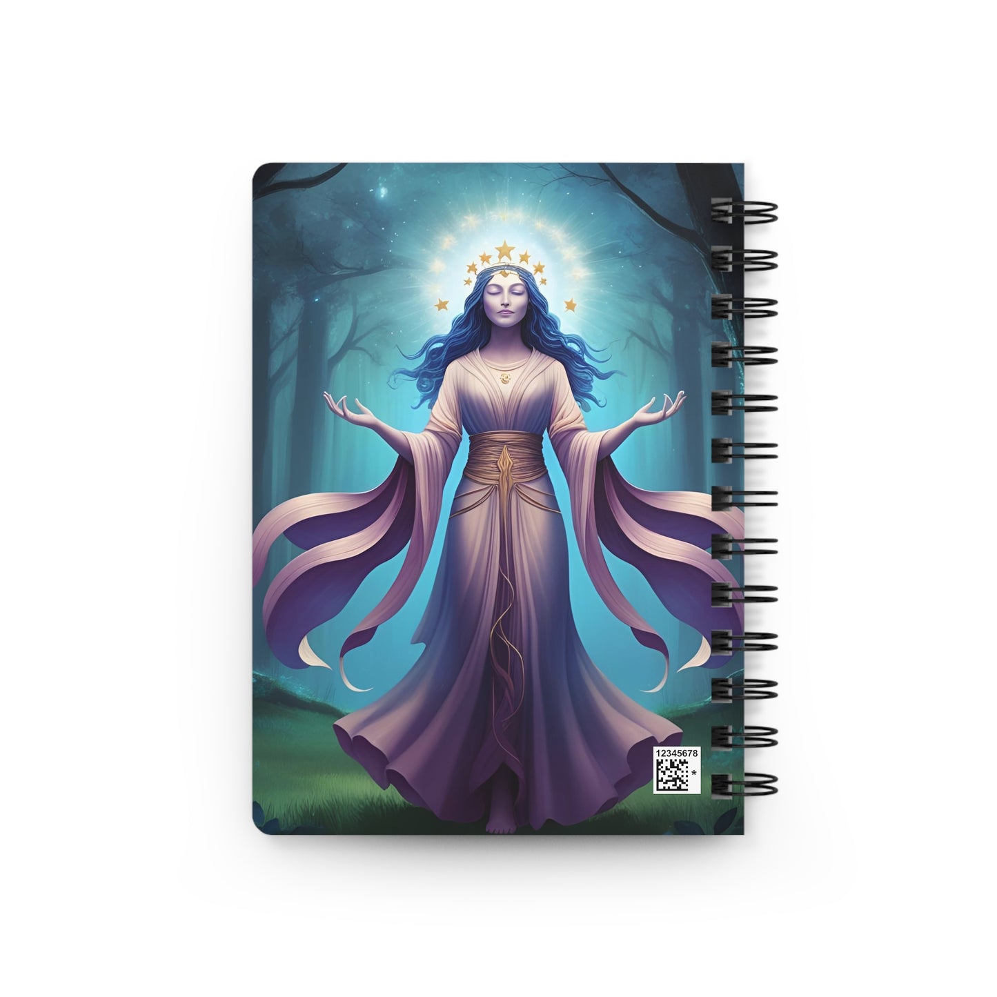Spiral Bound Journal for Creative Souls - The Goddess - Divine Feminine Edition