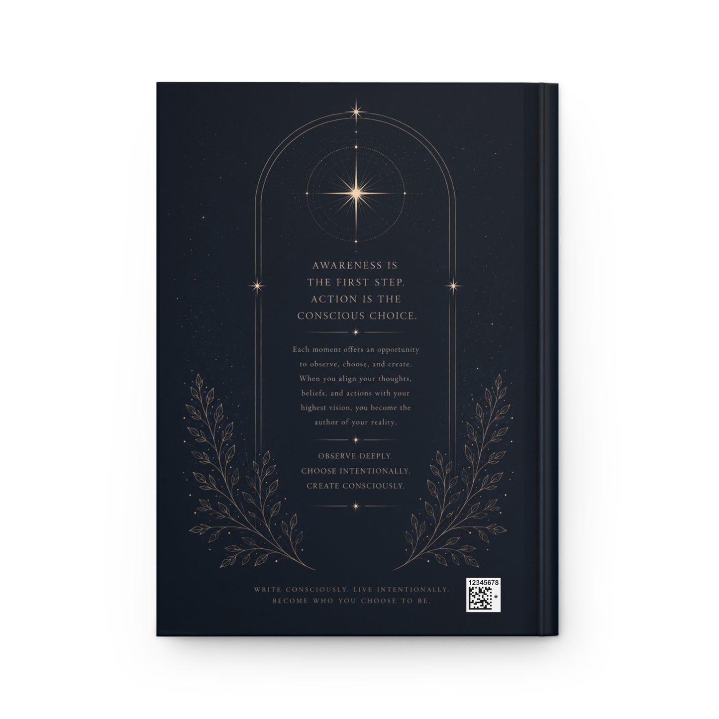 Awareness in Action Hardcover Journal: Guided Mindfulness & Reflection Notebook