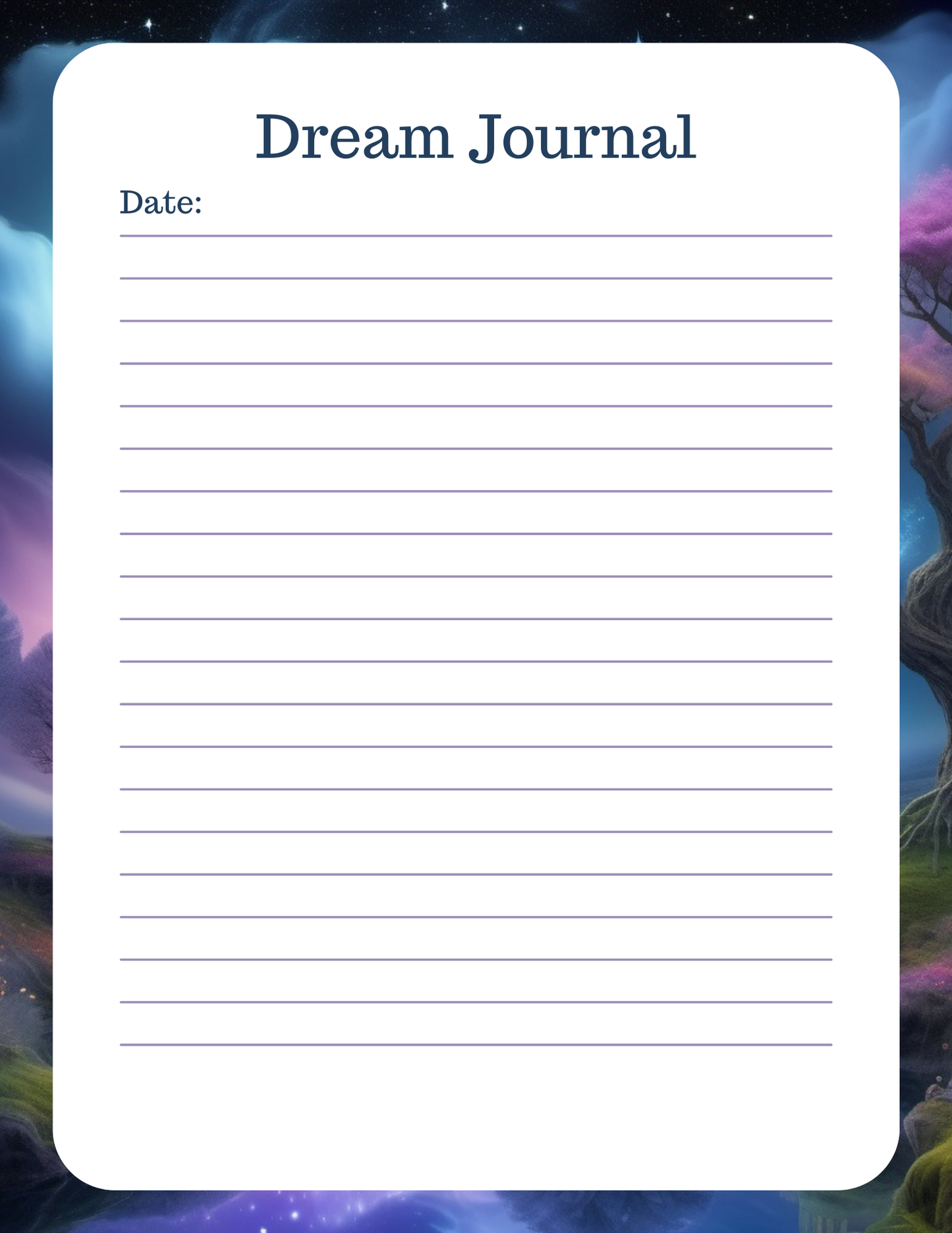The Dream Journal
