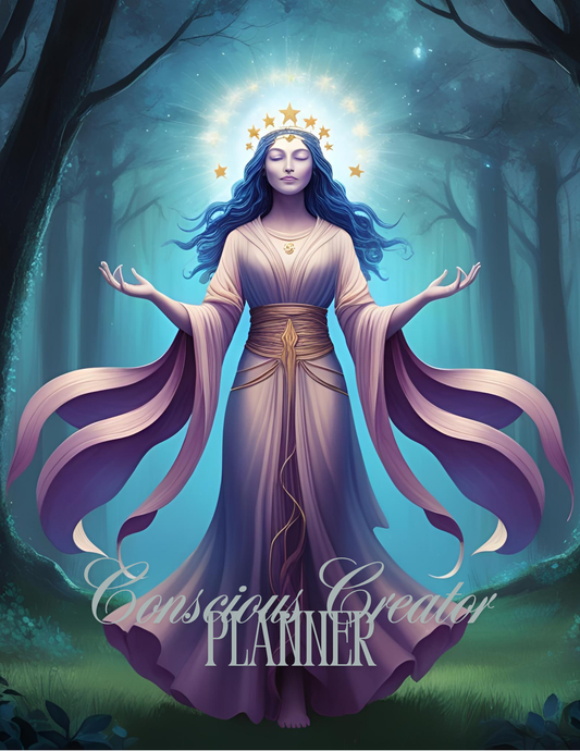 The Conscious Creator Planner - The Goddess Edition - Thirty-One Day Digital Planner