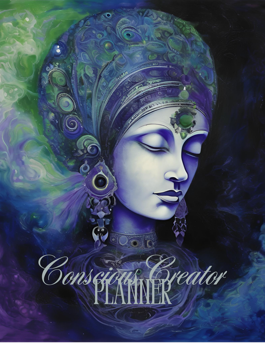 The Conscious Creator Planner - Wisdom Edition - Thirty-One Day Digital Planner