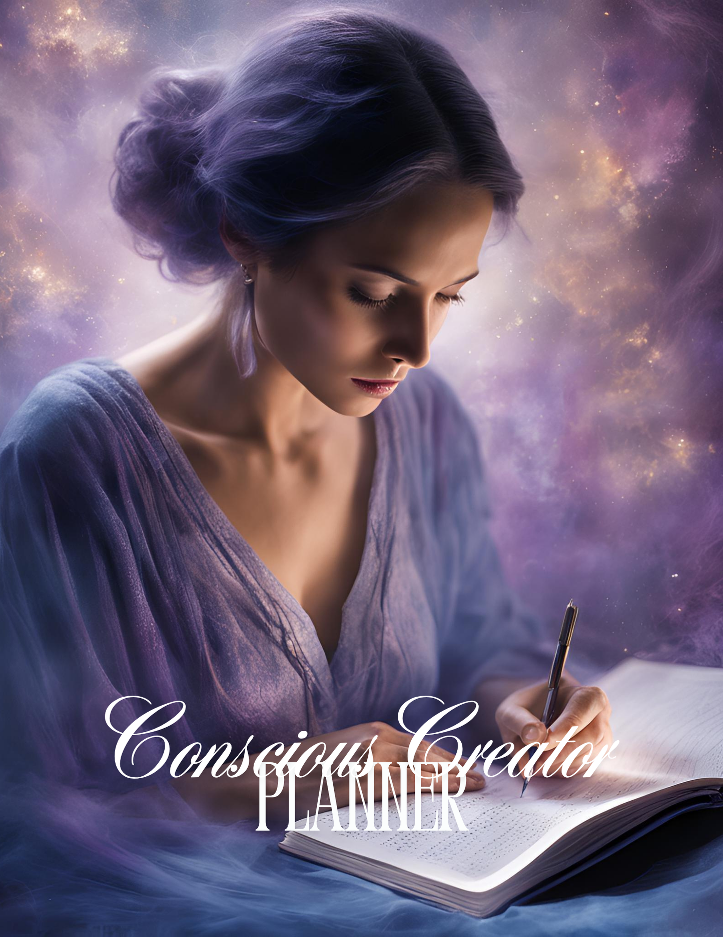 The Conscious Creator Planner - Divine Feminine Edition -  Thirty-One Day Digital Planner